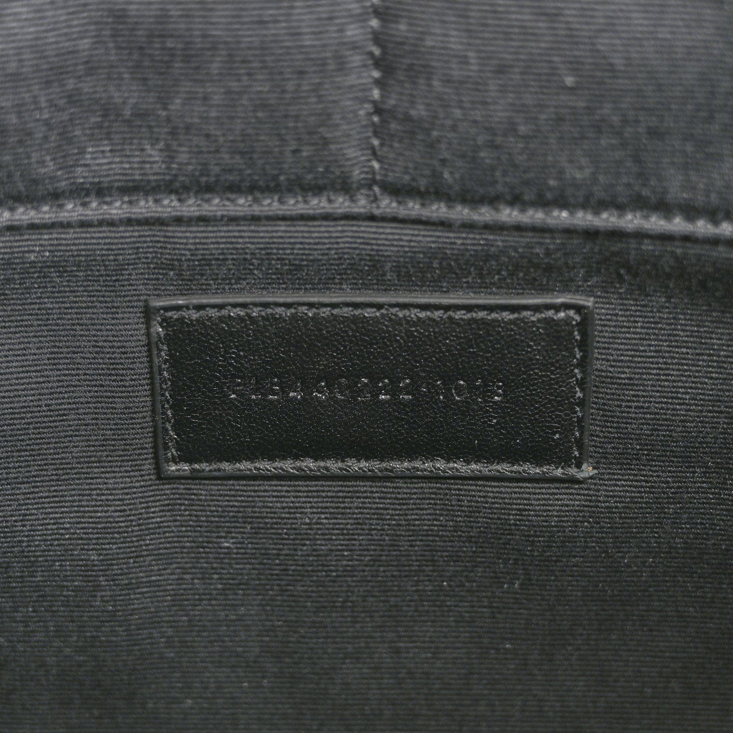 Saint Laurent Calfskin Matelasse Chevron Monogram Document Holder Rouge Eros 7 of 14