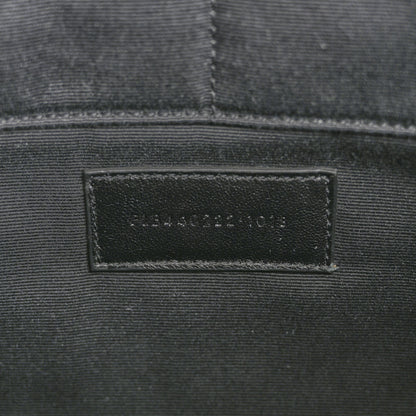 Saint Laurent Calfskin Matelasse Chevron Monogram Document Holder Rouge Eros 7 of 14