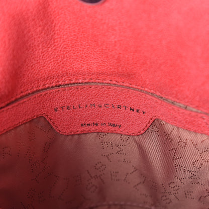 Stella McCartney Shaggy Deer Quilted Mini Falabella Tote Pink Fluo 6 of 9