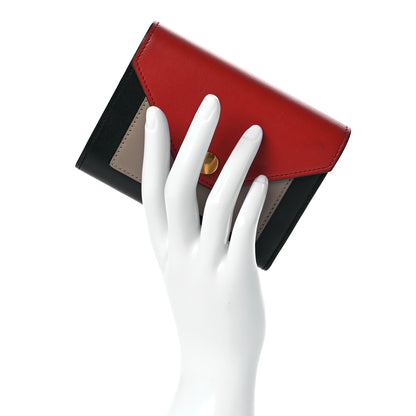 Celine Smooth Calfskin Pocket Card Holder Dark Rust 2 of 8