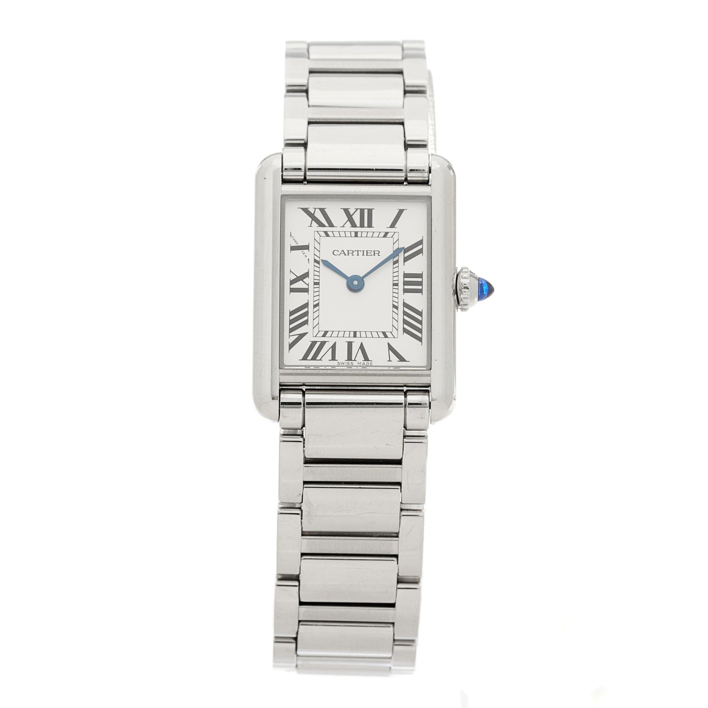Stainless Steel 22mm Tank Must Quartz Watch