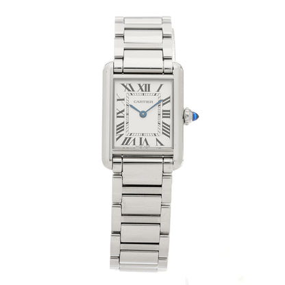 Cartier Stainless Steel 22mm Tank Must Quartz Watch 1 of 5