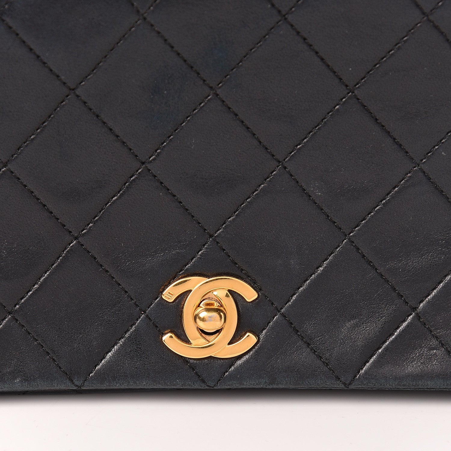 Chanel Lambskin Quilted Small Single Flap Bag Black 17 of 17