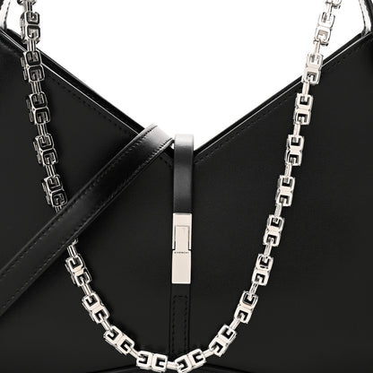 Givenchy Box Calfskin Small Zipped Cut Out Shoulder Bag Black 7 of 9