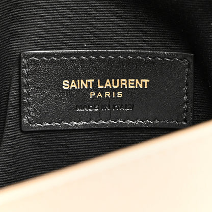 Saint Laurent Grain De Poudre Uptown Pouch Dark Beige 5 of 6