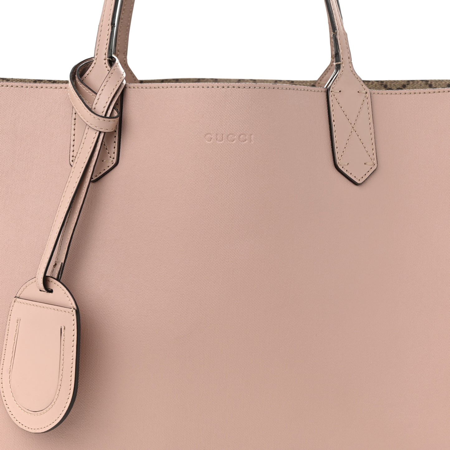 GG Supreme Monogram Medium Reversible Tote Beige Dark Cipria