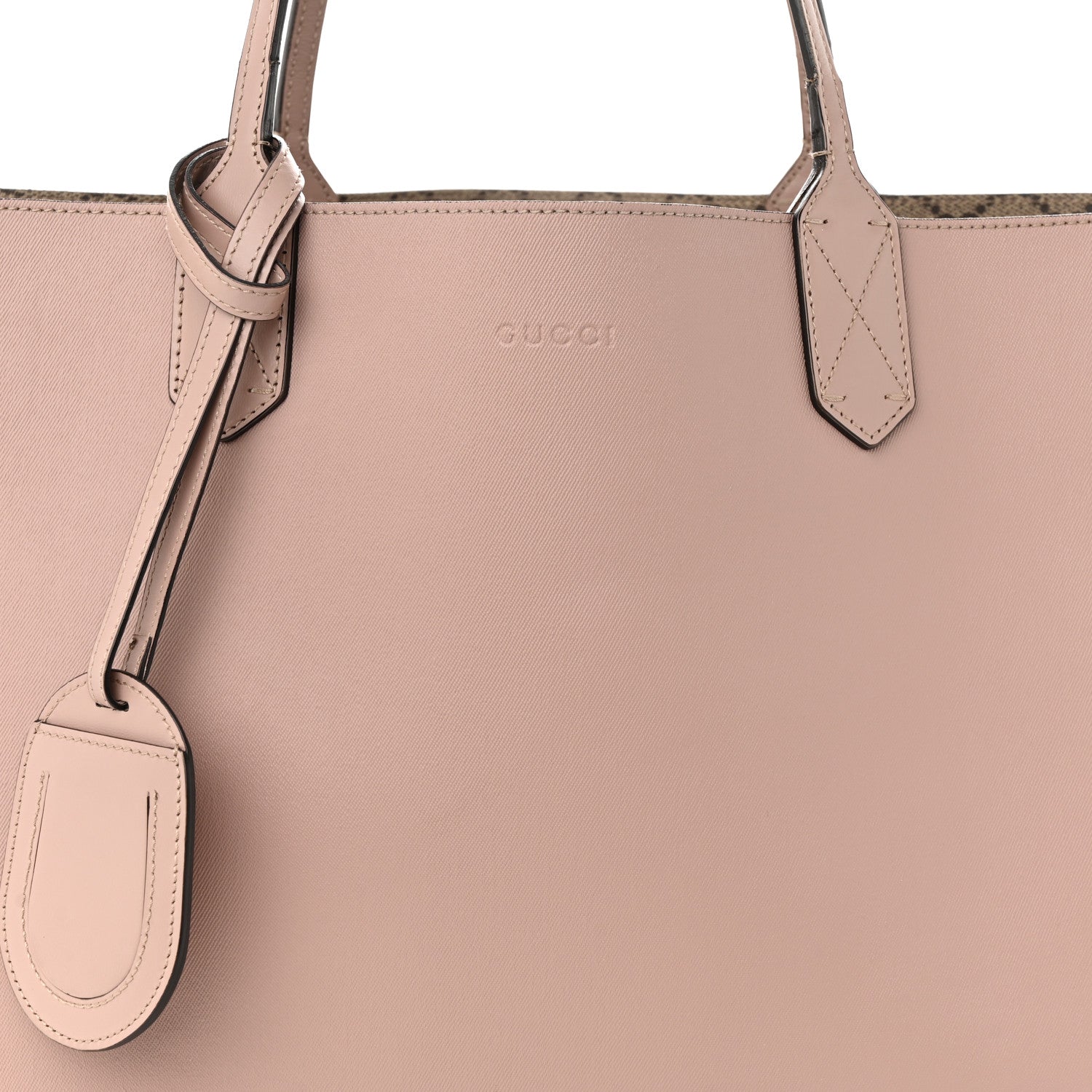 Gucci GG Supreme Monogram Medium Reversible Tote Beige Dark Cipria 12 of 18