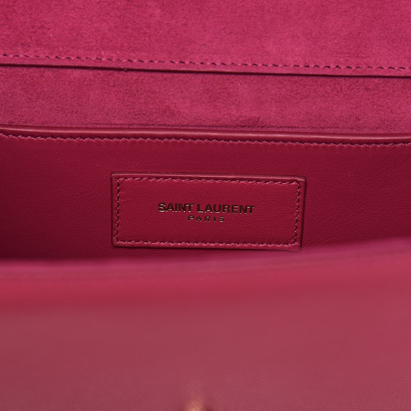 Grain De Poudre Classic Monogram Cassandre Clutch Lipstick Fuchsia