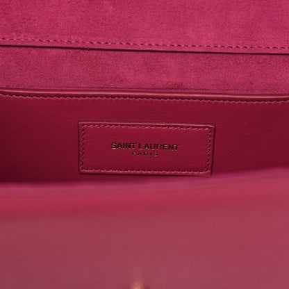 Saint Laurent Grain De Poudre Classic Monogram Cassandre Clutch Lipstick Fuchsia 6 of 6