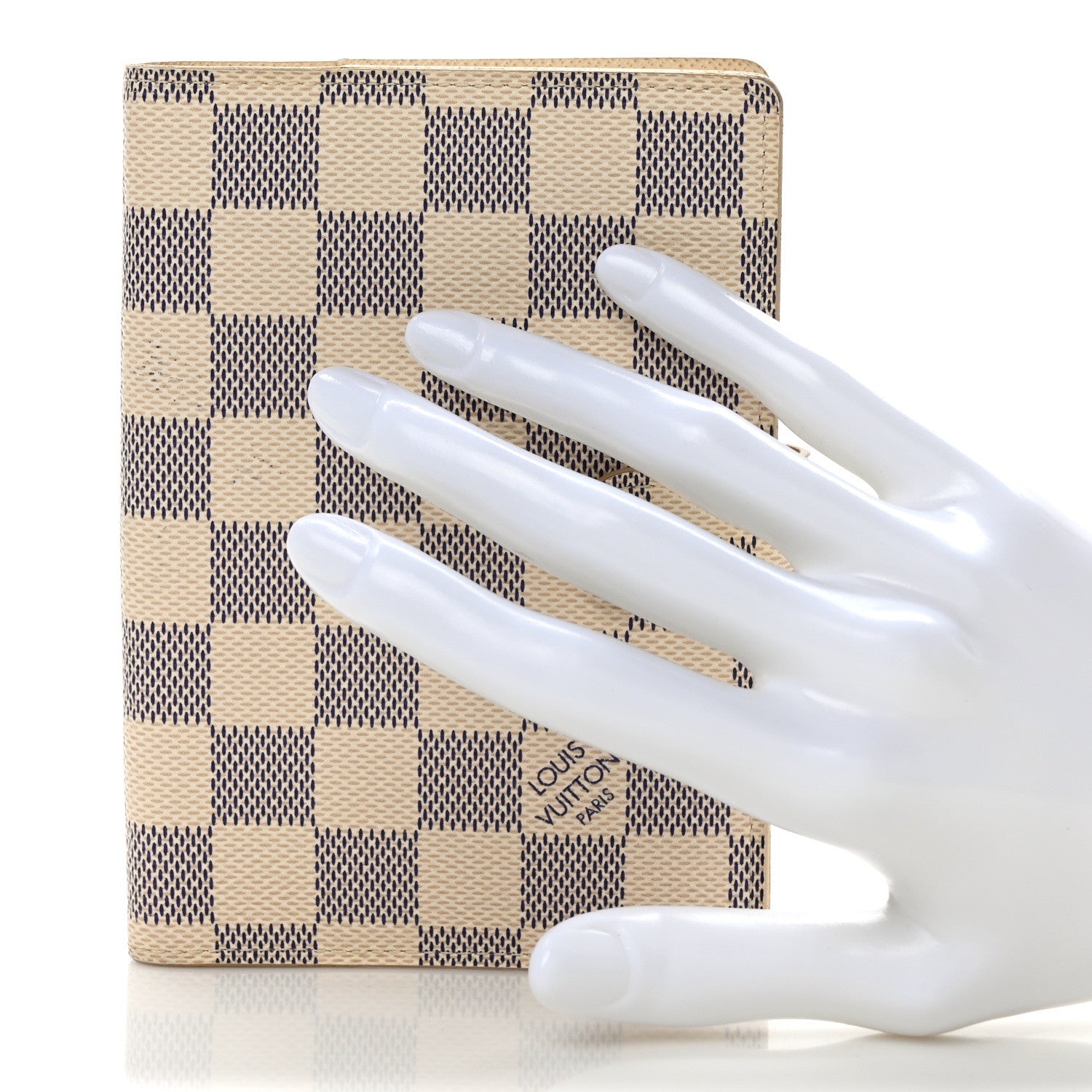 Louis Vuitton Damier Azur Small Ring Agenda Cover 2 of 6
