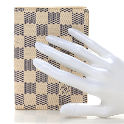 Louis Vuitton Damier Azur Small Ring Agenda Cover 2 of 6