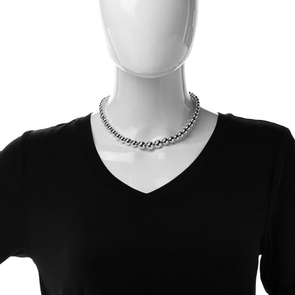 Tiffany Sterling Silver HardWear Graduated Ball Necklace 2 of 7