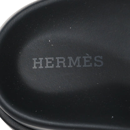 Hermes Calfskin Womens Chypre Sandals 36 White 8 of 9