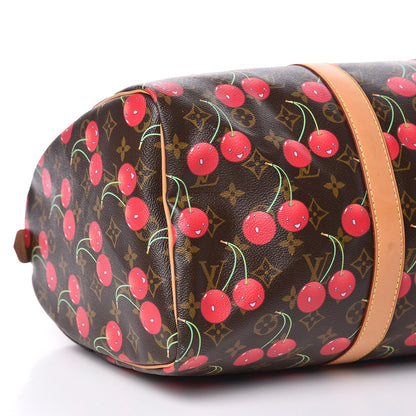 Louis Vuitton Monogram Cerises Keepall 45 9 of 17