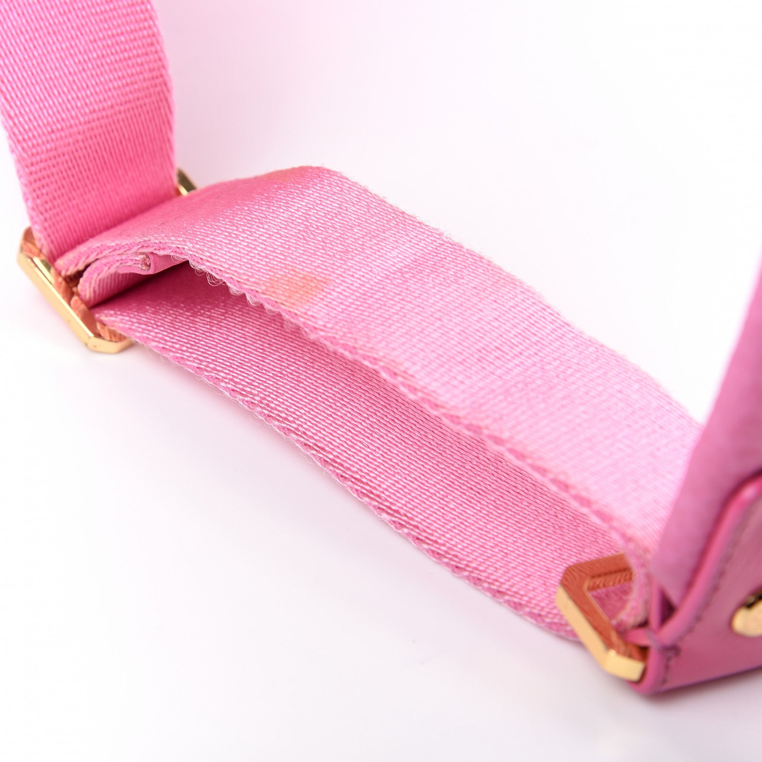 MCM Visetos Small Side Stud Stark Backpack Pink 9 of 9