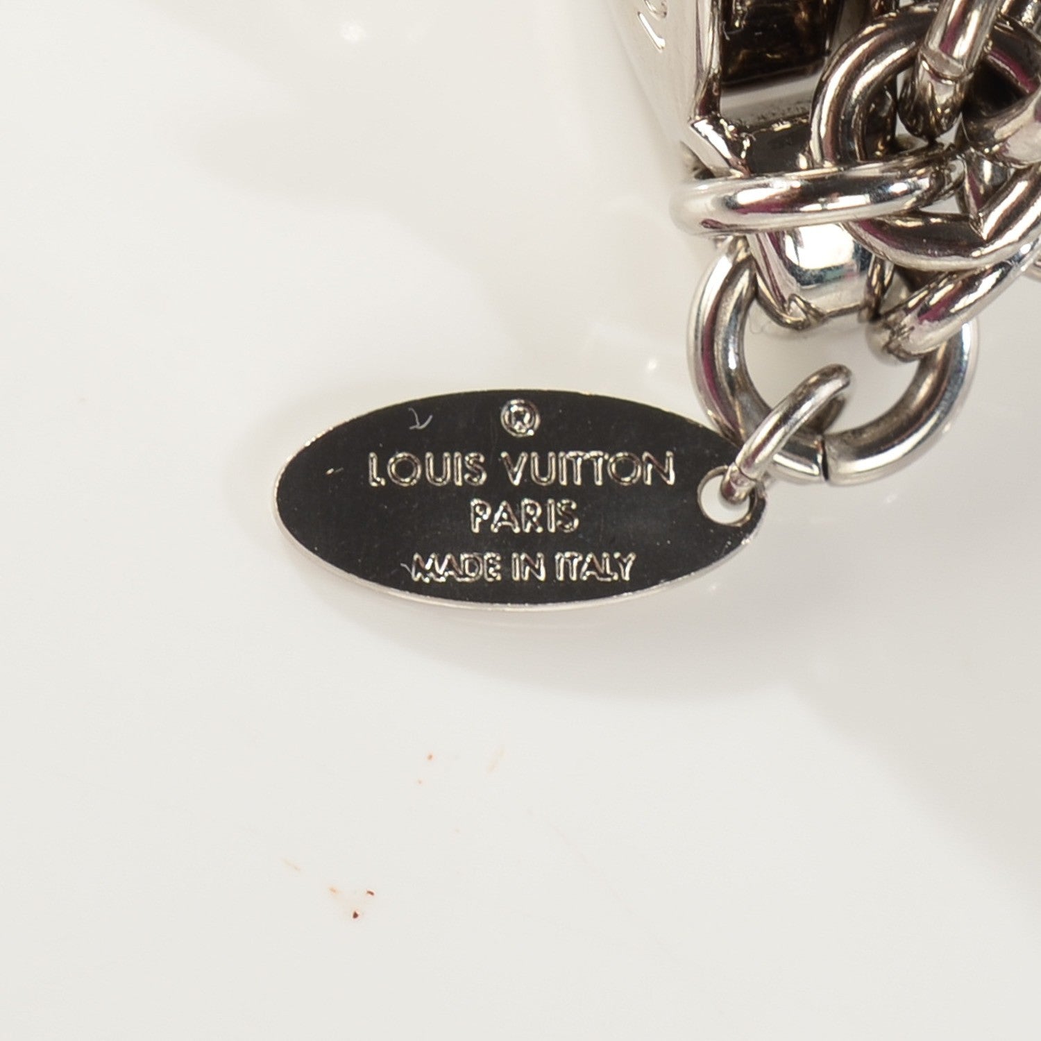 Louis Vuitton Fleur d'Epi Bag Charm Ivory 5 of 5
