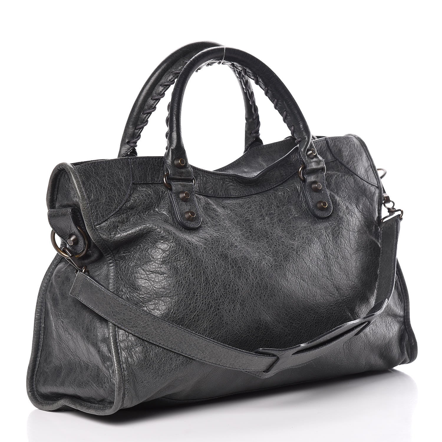 Balenciaga Agneau Classic Hardware City Anthracite 3 of 28