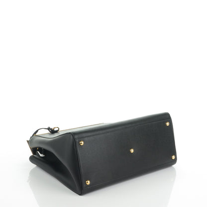Fendi Vitello Elite Medium 2Jours Tote Black 4 of 6