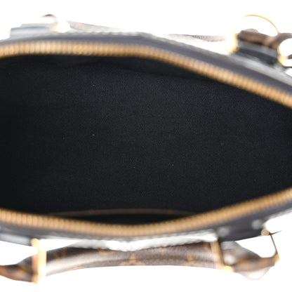 Louis Vuitton Patent Monogram Alma BB Marine 5 of 15