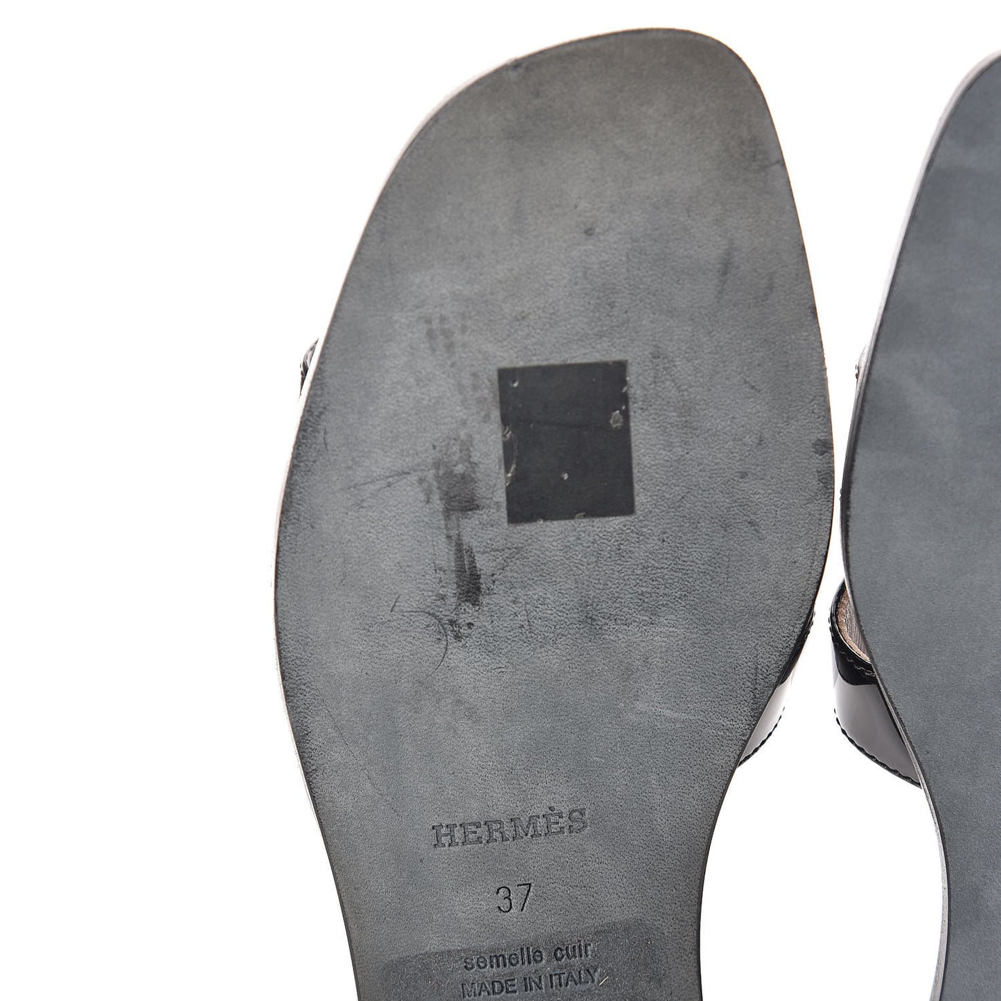 Patent Oran Sandals 37 Black