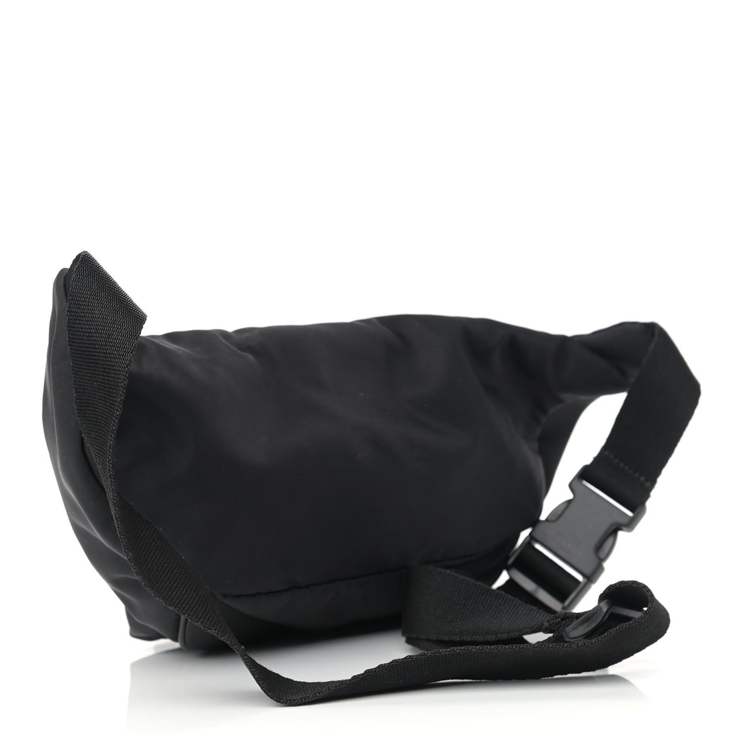 Nylon Logo Belt Bag Black