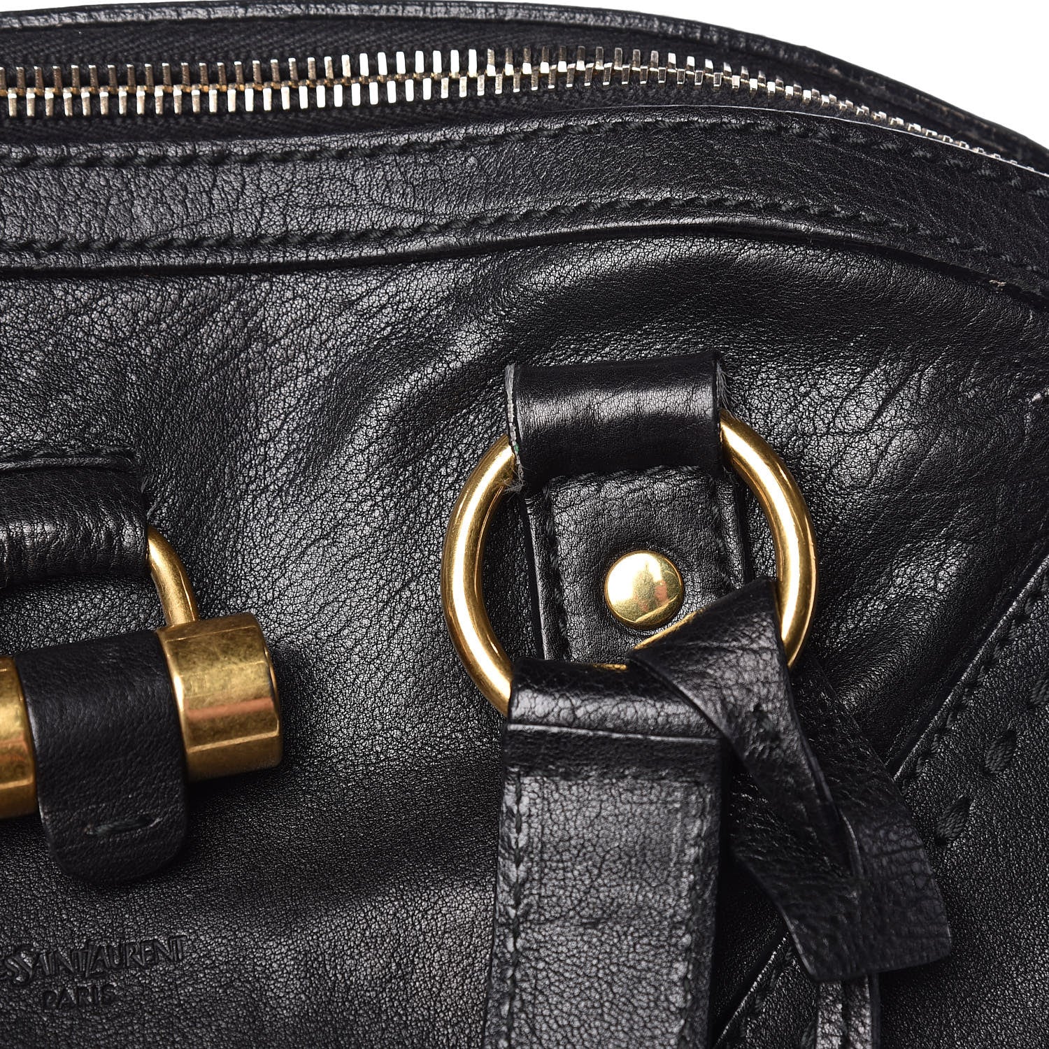 Saint Laurent Calfskin Large Muse Black 10 of 25