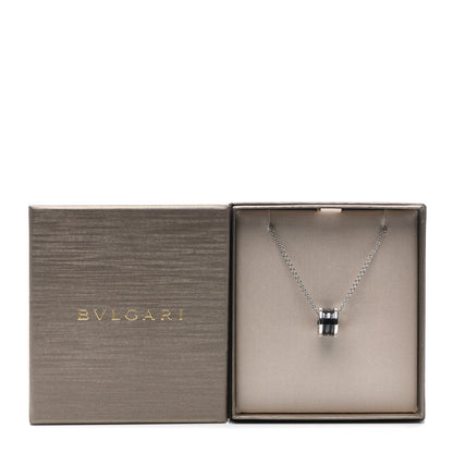 Bulgari Sterling Silver Ceramic Save The Children Pendant Necklace 5 of 5