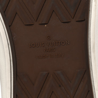 Louis Vuitton Savane Monogram Trocadero Slip On Sneakers 6 Encre 7 of 9
