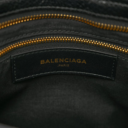 Balenciaga Chevre Gold Metallic Edge Hardware S City Black 7 of 10