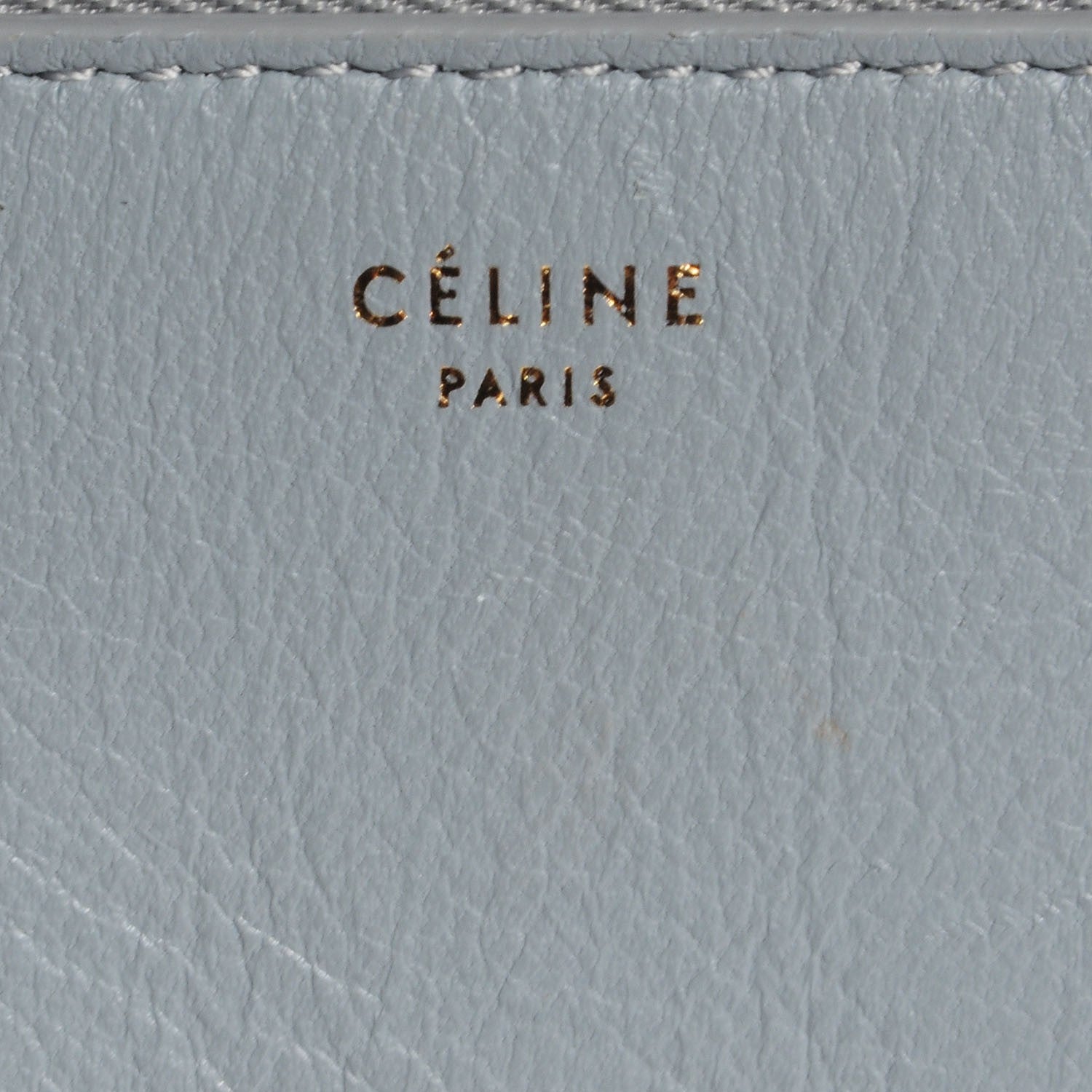 Celine Lambskin Bi-Color Computer Case Glacier Red 6 of 9
