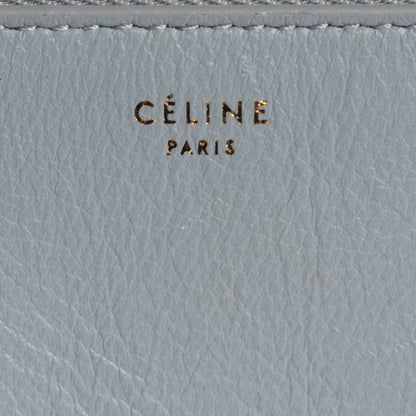Celine Lambskin Bi-Color Computer Case Glacier Red 6 of 9