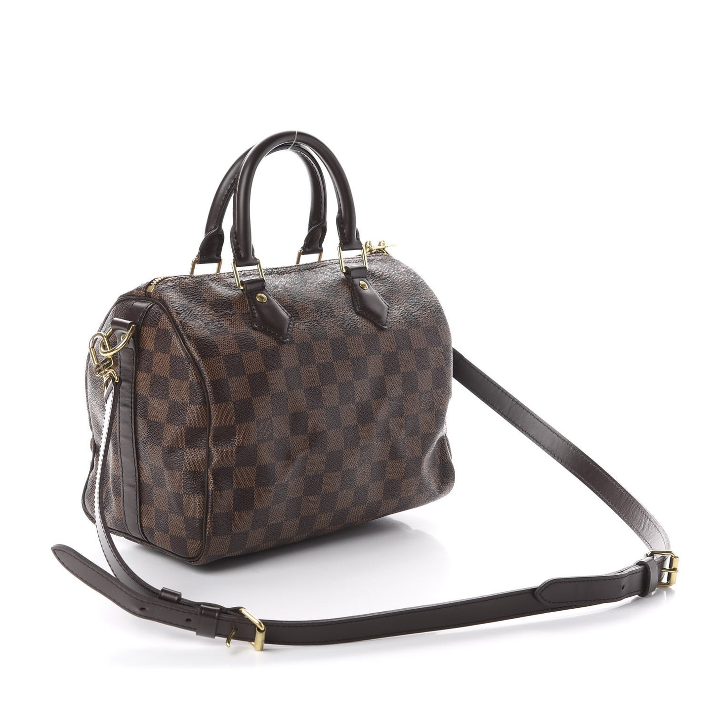 Damier Ebene Speedy Bandouliere 25