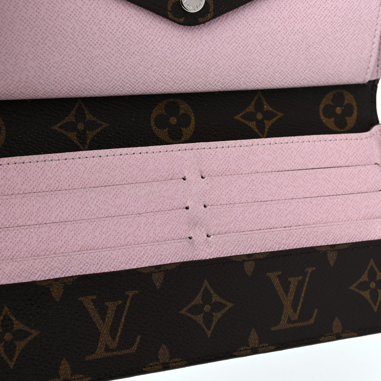 Monogram Epi Marie-Lou Long Wallet Rose Clair