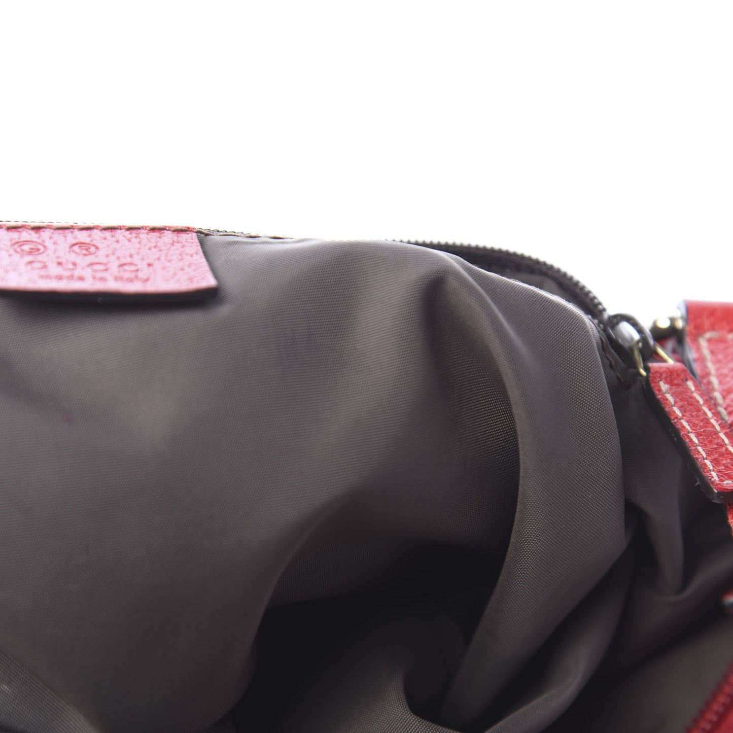 Canvas Flora Floral Crossbody Bag Red