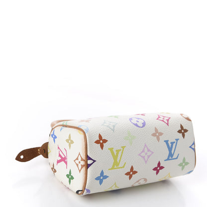 Louis Vuitton Monogram Multicolor Mini Sac HL Speedy White 3 of 11