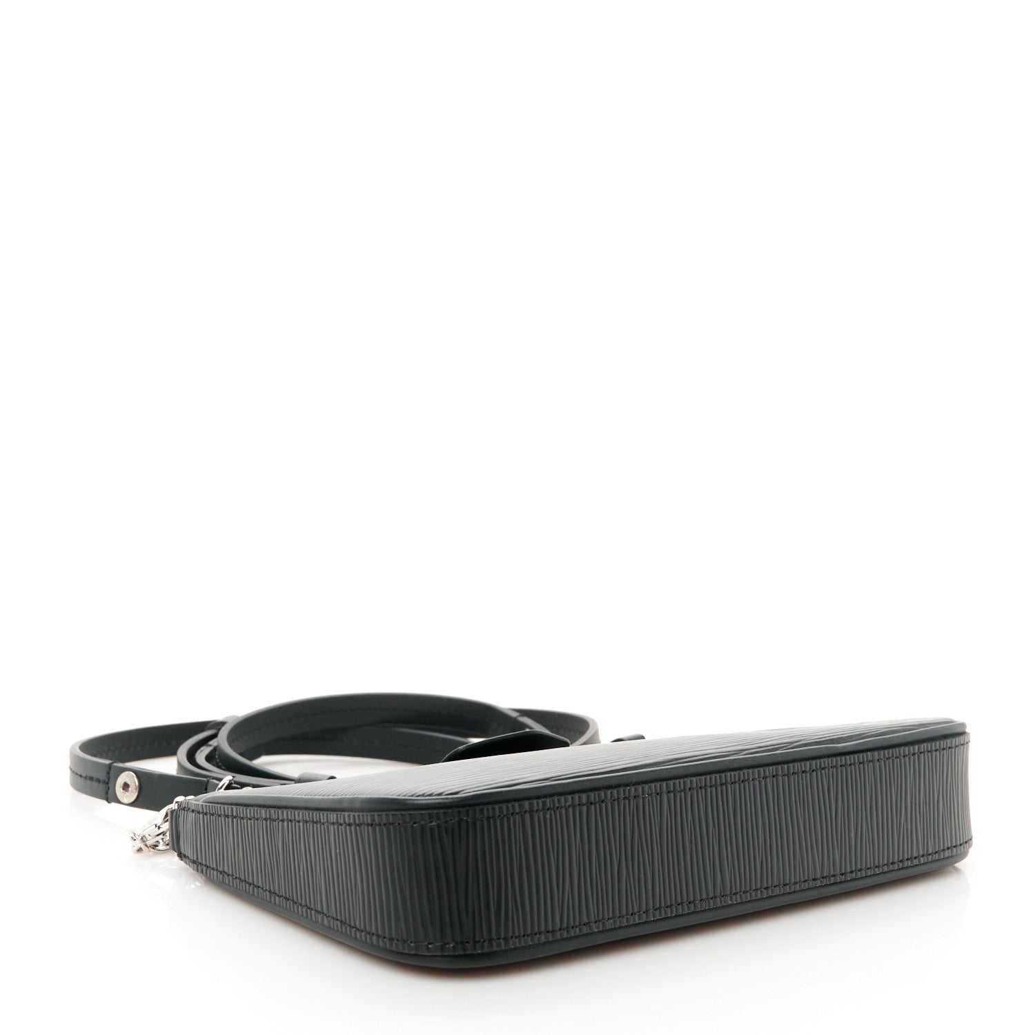 Louis Vuitton Epi Easy Pouch On Strap Black 4 of 9