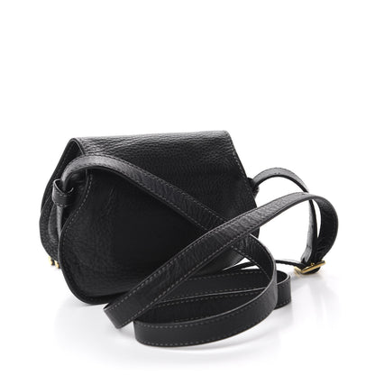 Chloe Calfskin Mini Marcie Round Crossbody Bag Black 3 of 11