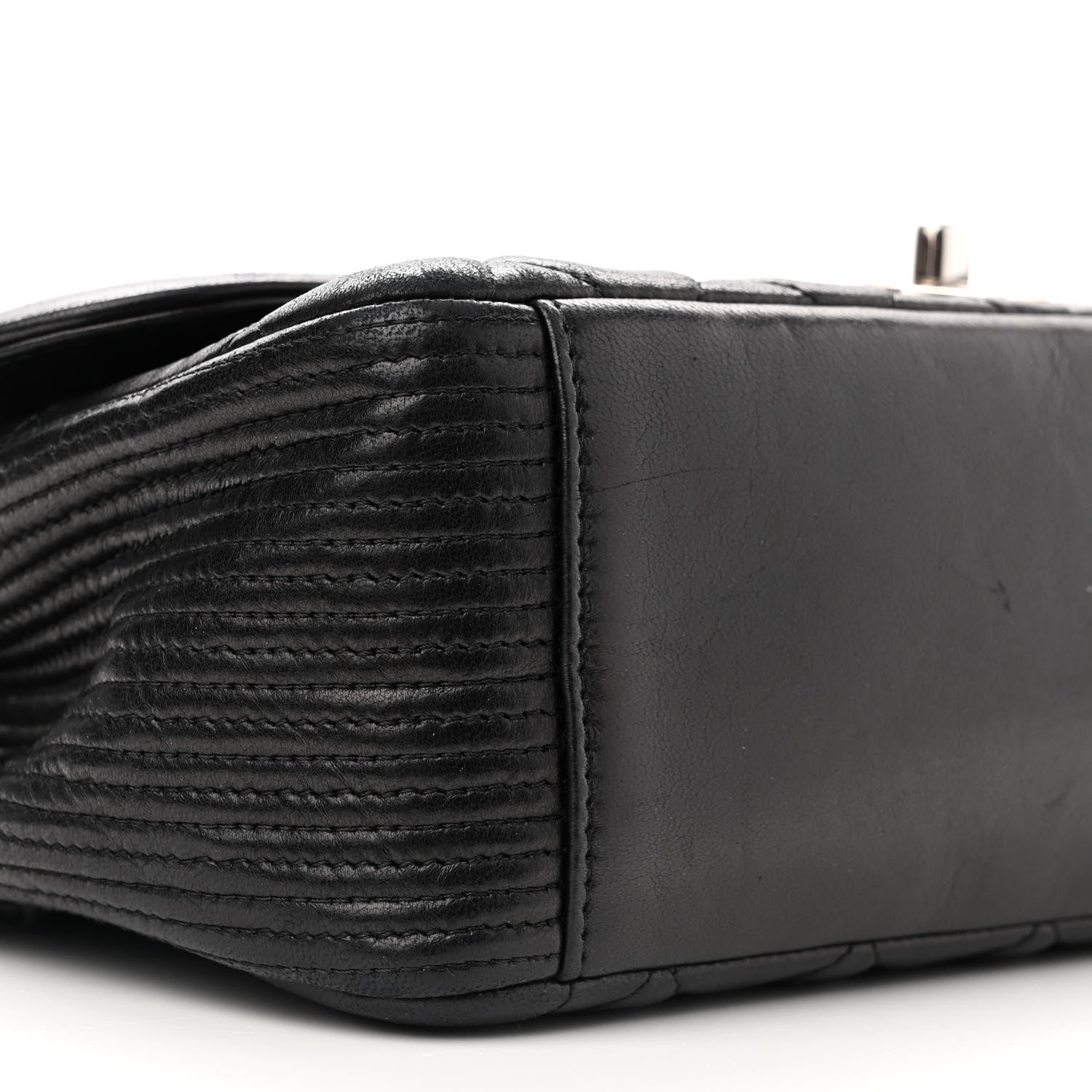 Chanel Lambskin Medium Coco Rider Flap Black 9 of 18