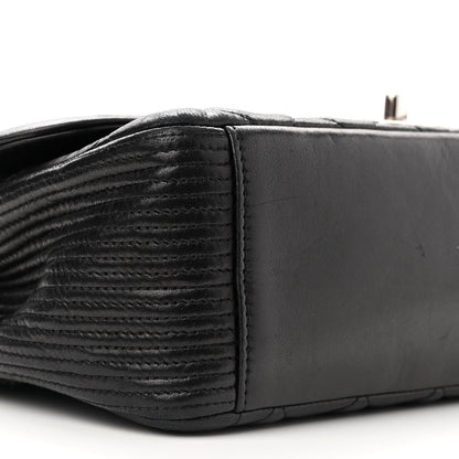 Chanel Lambskin Medium Coco Rider Flap Black 9 of 18