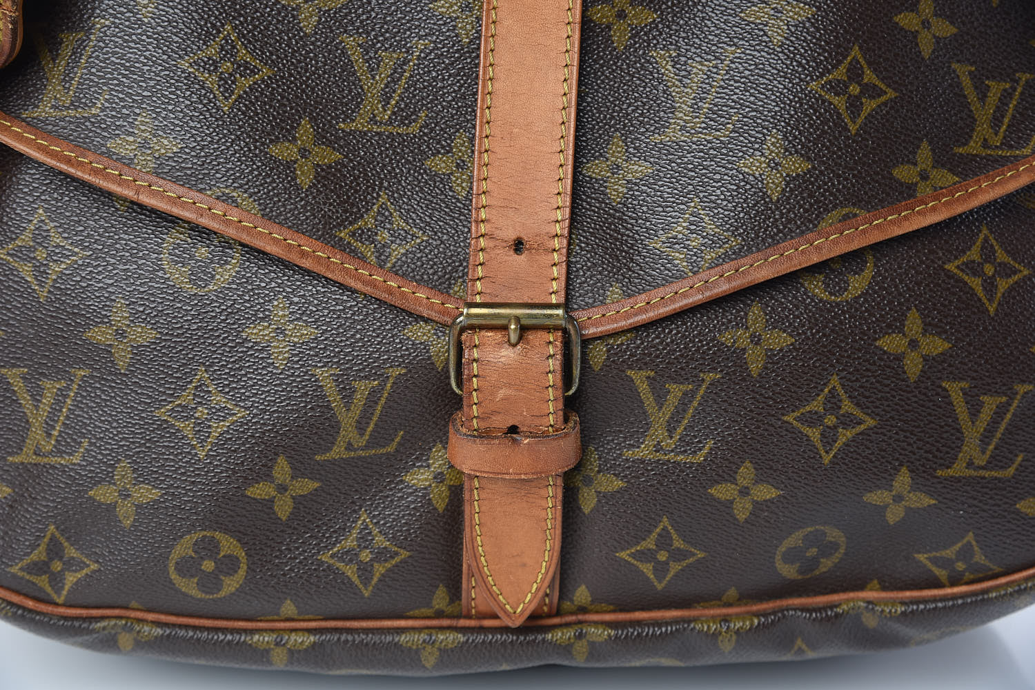 Louis Vuitton Monogram Saumur 35 19 of 28