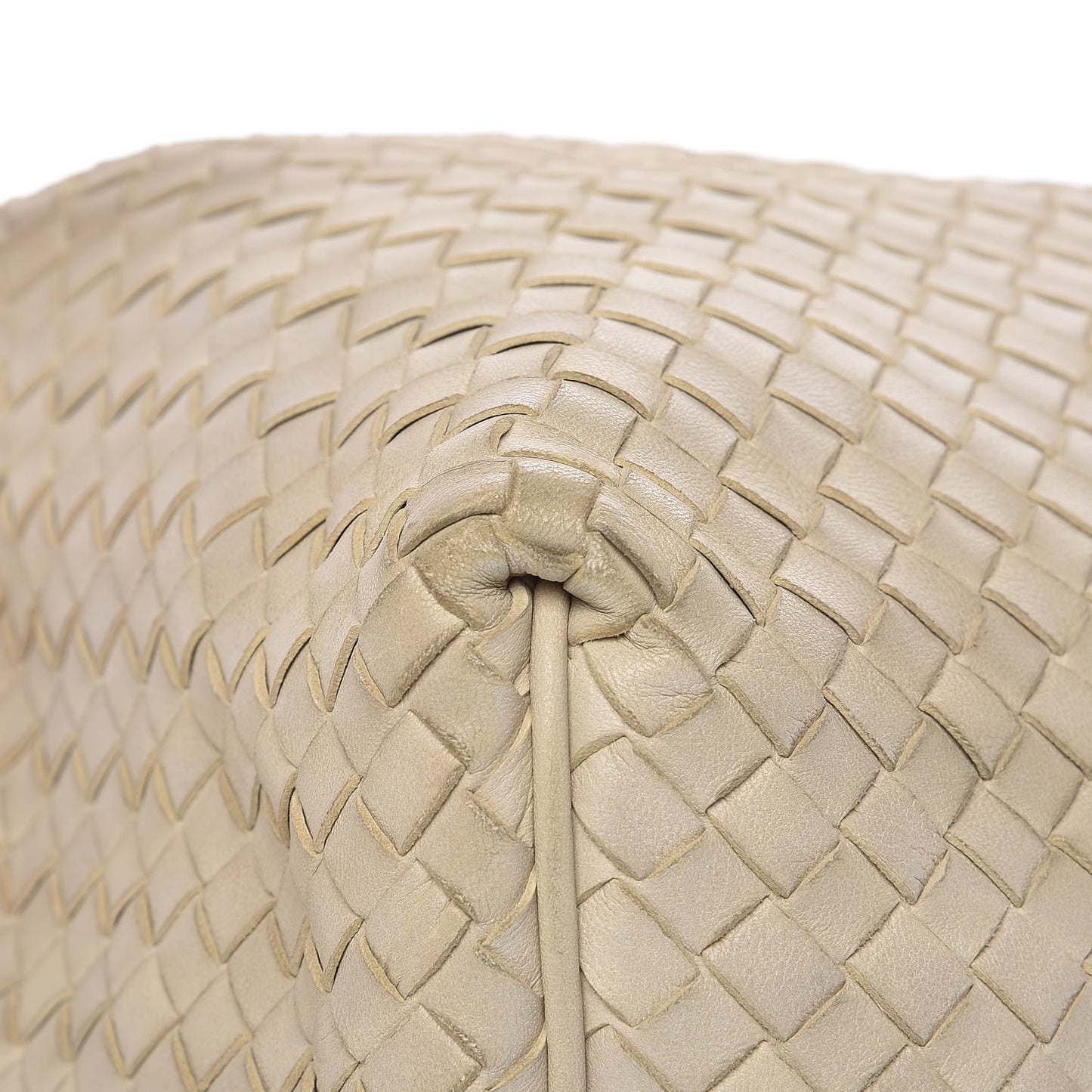 Nappa Intrecciato Sloane Hobo Cream