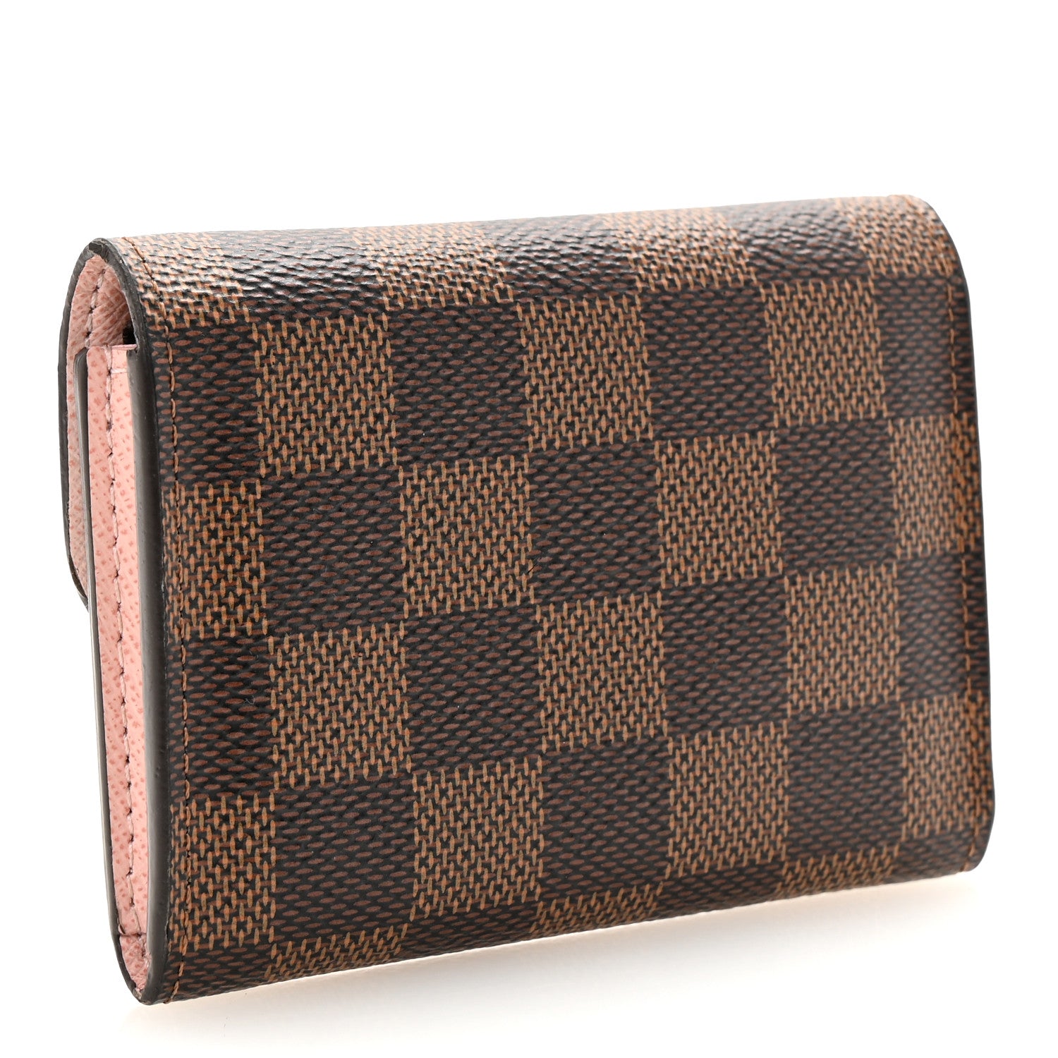 Louis Vuitton Damier Ebene Rosalie Coin Purse Rose Ballerine 3 of 7