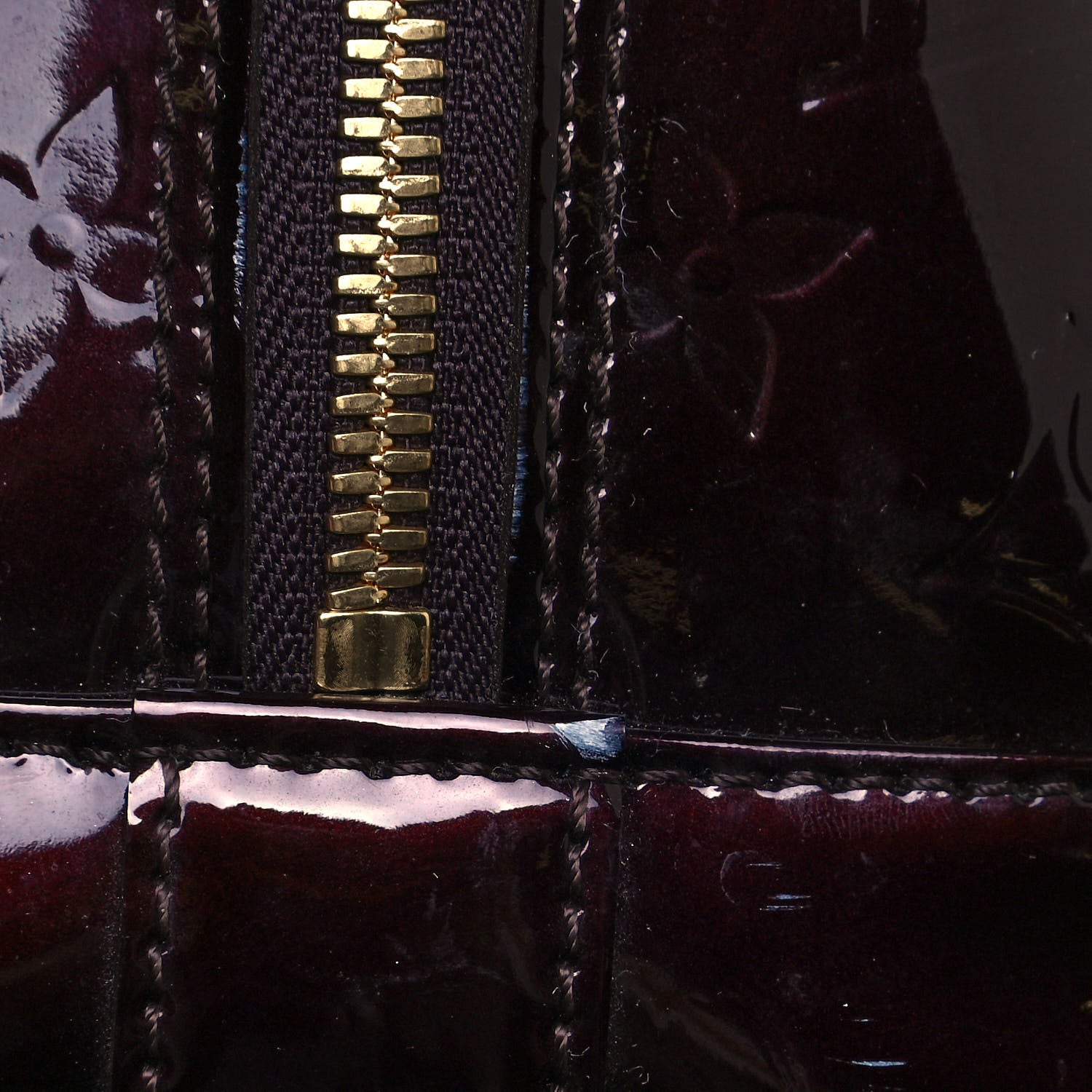 Louis Vuitton Vernis Alma PM Amarante 18 of 19
