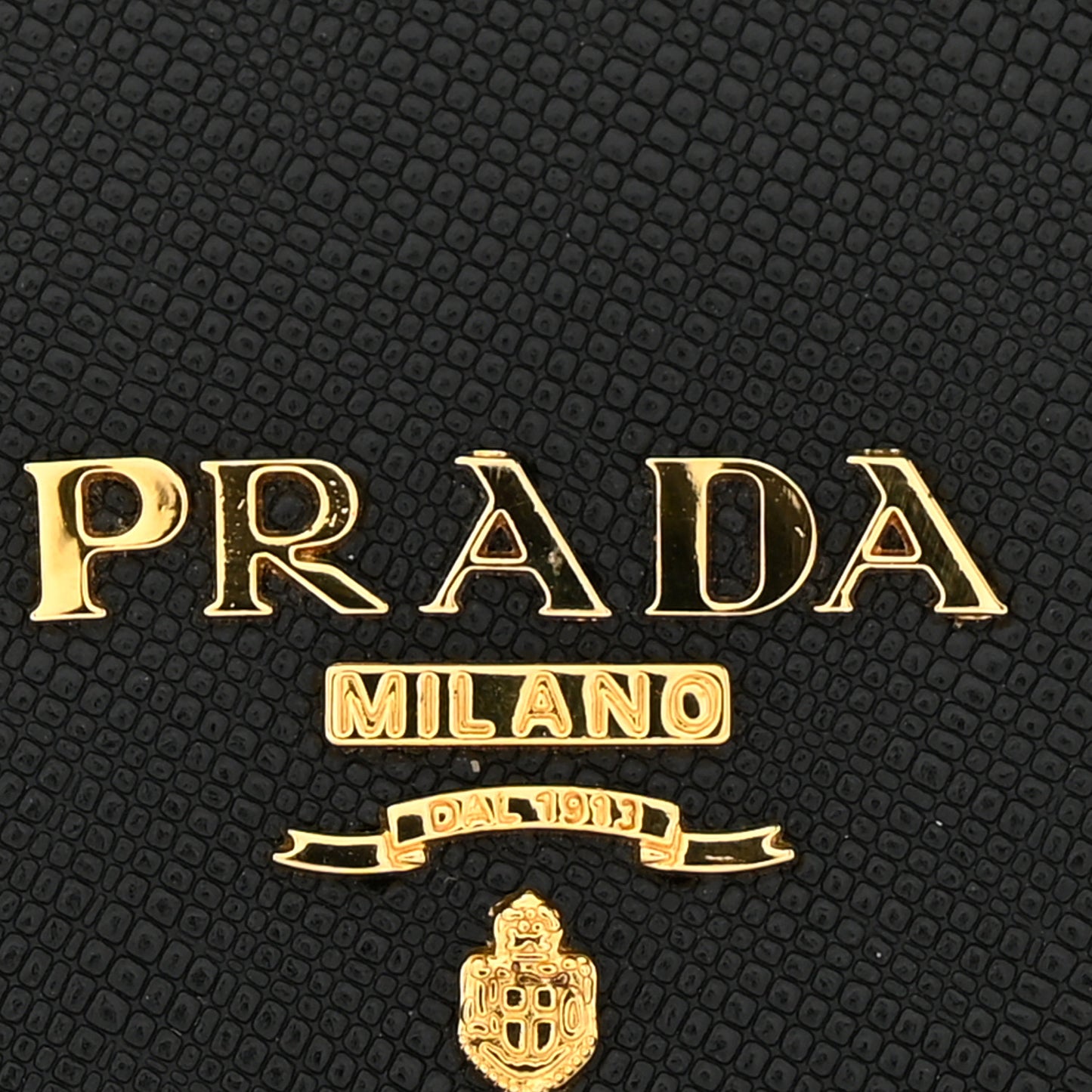 Saffiano Metal Continental Flap Wallet Black