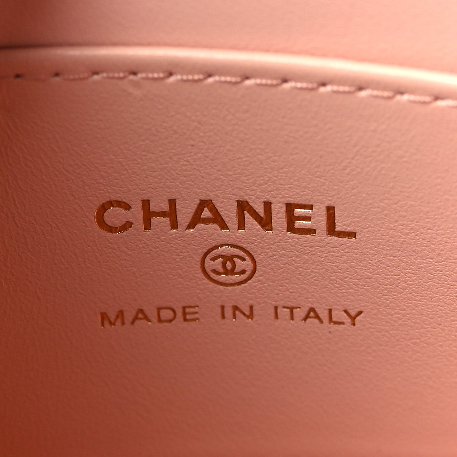 Chanel Shiny Aged Calfskin Quilted Mini Nano Kelly Shopper Light Pink 6 of 10