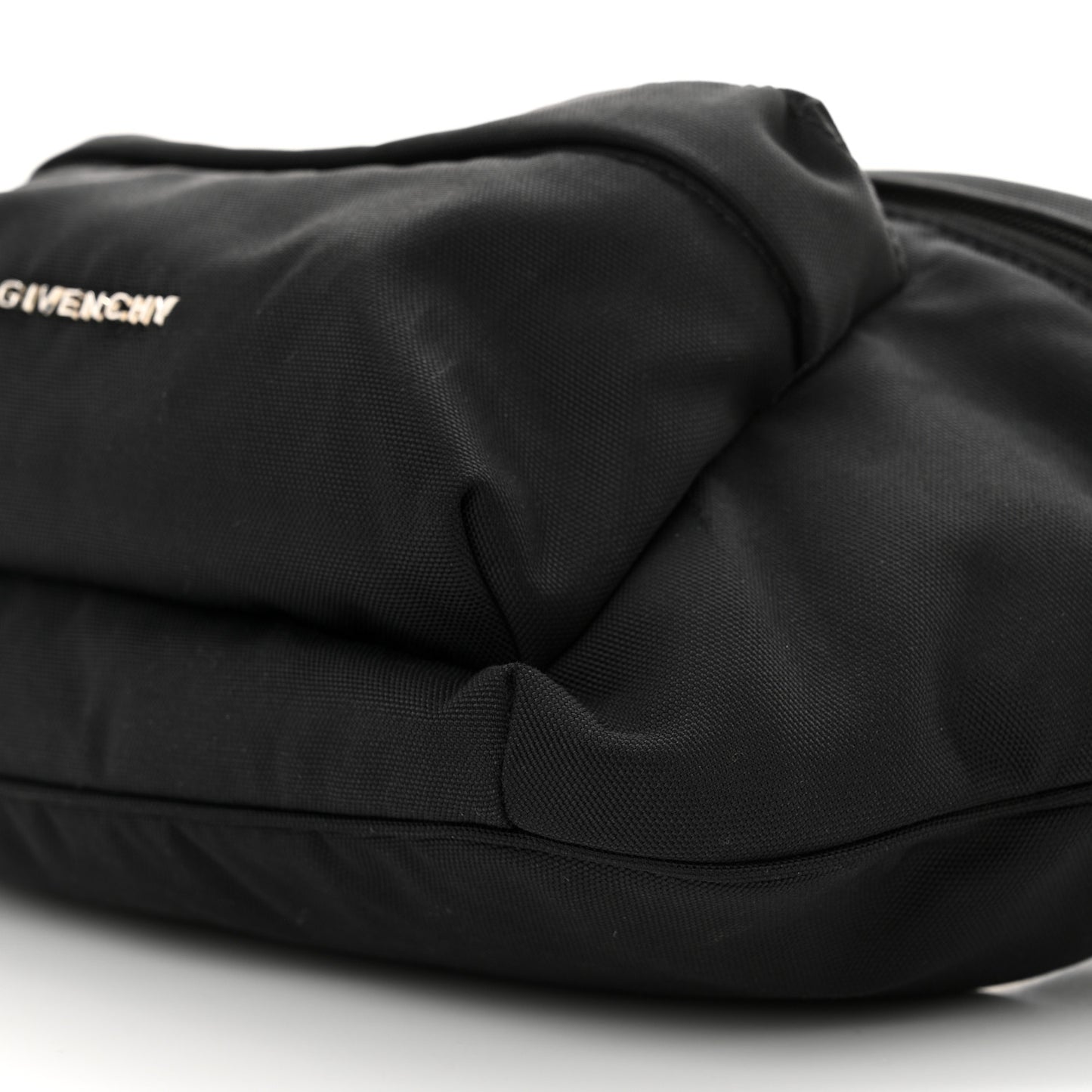 Nylon Logo Bum Bag Black