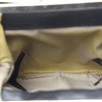 Burberry Calfskin Lizard Embossed Frame Crossbody Bag Black 6 of 12