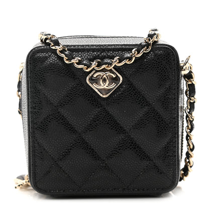Chanel Caviar Quilted Clutch With Chain Black 1 of 9