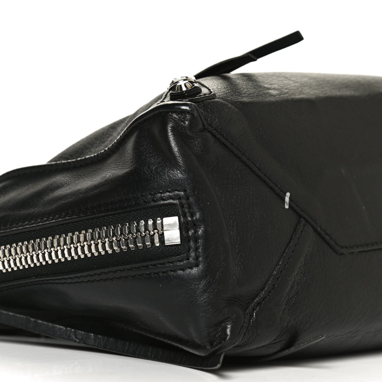 Calfskin Papier Mini A4 Tote Black