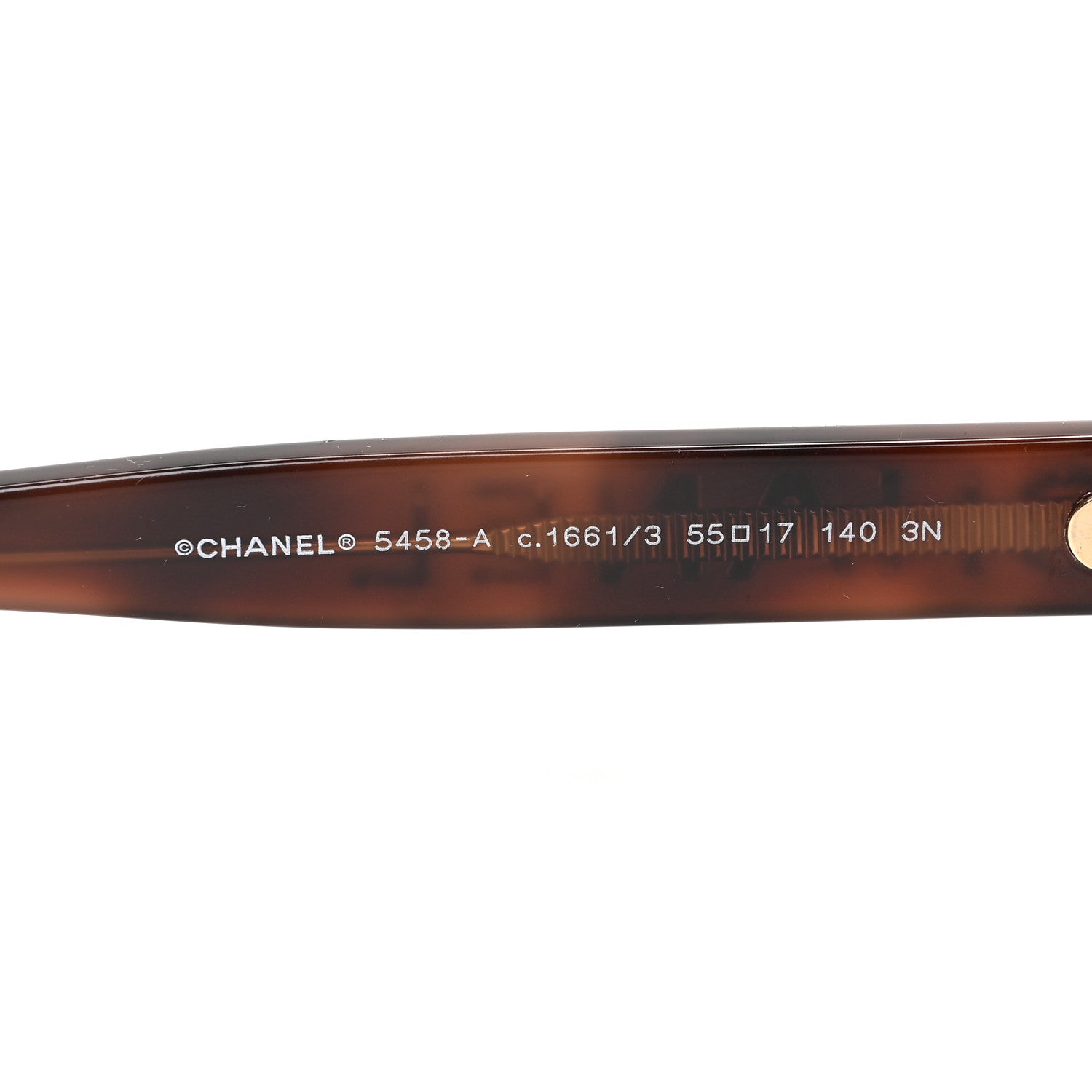 Chanel Acetate Pantos Logo Sunglasses 5458 Tortoise Brown 7 of 7